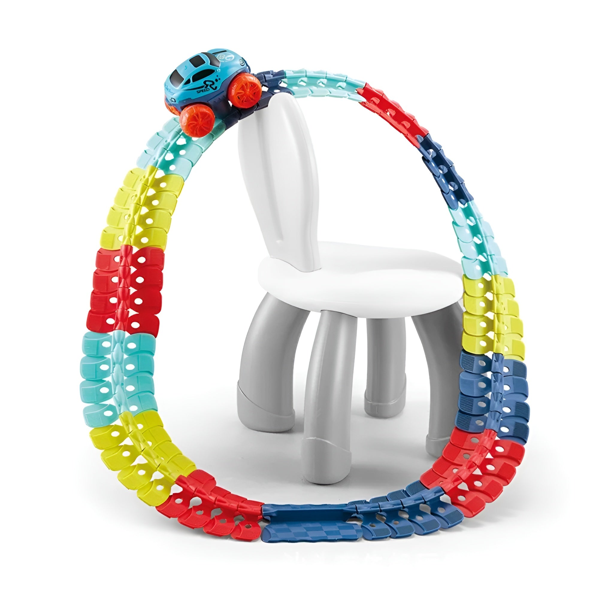 Kletshuts™ RaceTrack: Uddannelsesmæssig Sjov Kreativ Fleksibel Race Bil Bane