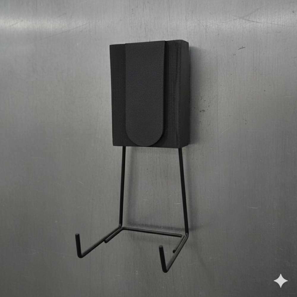 GlideHold® MagnetHook: Alsidig Tung Duty Væg Magnet Krog Holder