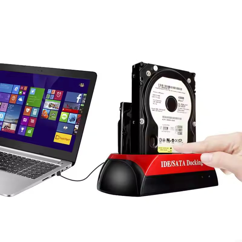 DataDock - Multifunktionel Harddisk Kortlæser Dock