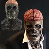 SkeletonMask: Realistisk Skræmmende Skelet Halloweenmaske Kostume