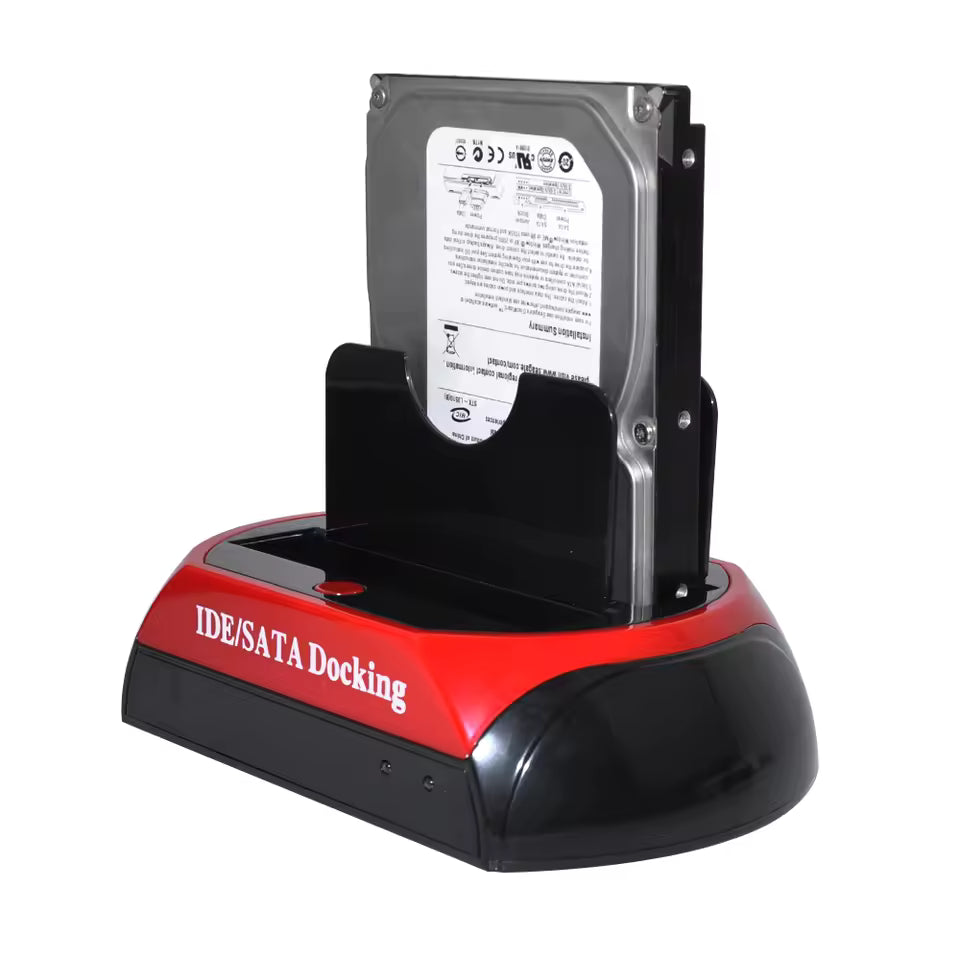 DataDock - Multifunktionel Harddisk Kortlæser Dock