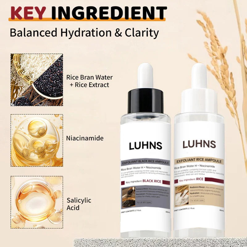 ExfoliatingSerum 1+1 GRATIS: Nem At Bruge Blød Eksfolierende Ampul Til Sensitiv Hud