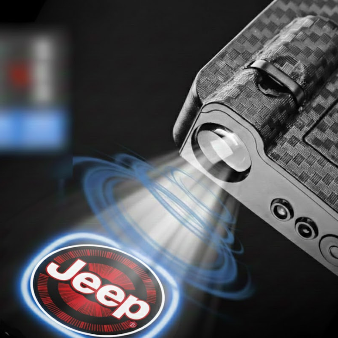 Ledsen™ WelcomeLight 1+1 GRATIS: Smart Laser Velkommen Lys Bil Dør Tilbehør