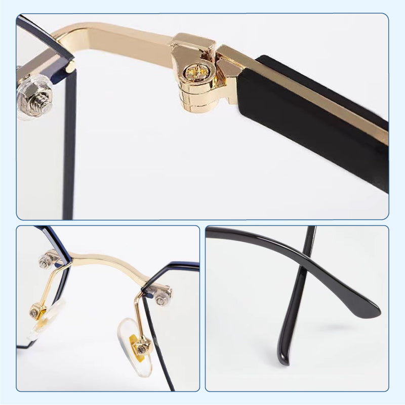TintGlasses 1+1 GRATIS: Fotochrom Blålys Blokering Tonede Læsebriller