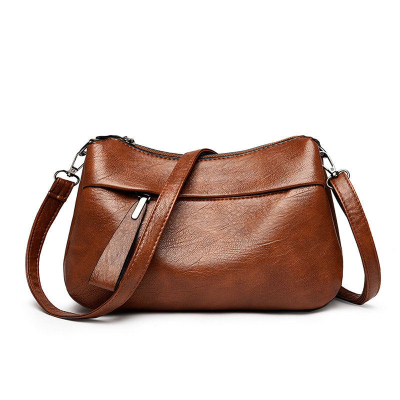 Icone™ CasualBag: Elegant, Afslappet Og Rummelig Crossbody- Og Skuldertaske