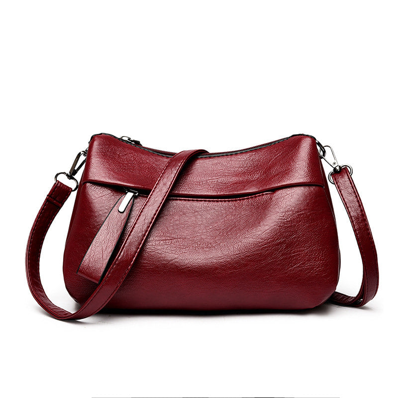 Icone™ CasualBag: Elegant, Afslappet Og Rummelig Crossbody- Og Skuldertaske