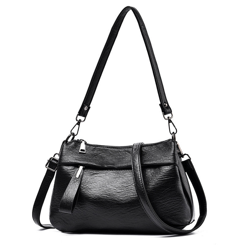 Icone™ CasualBag: Elegant, Afslappet Og Rummelig Crossbody- Og Skuldertaske