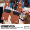 Icone™ FoldingCase: 3-i-1 Foldbart Telefon, Kort Og Pung Etui