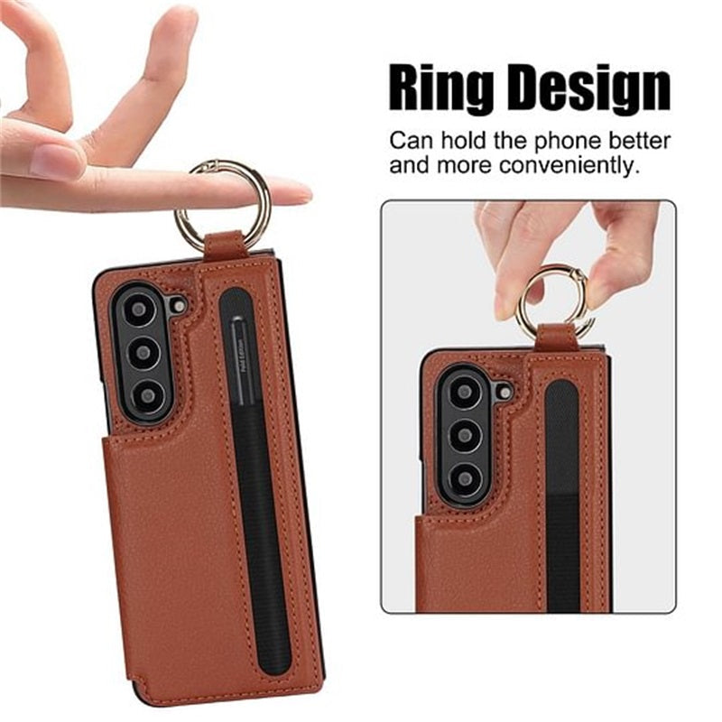 Icone™ FoldingCase: 3-i-1 Foldbart Telefon, Kort Og Pung Etui