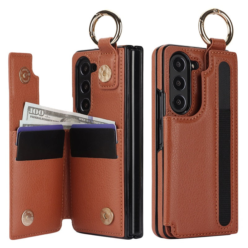 Icone™ FoldingCase: 3-i-1 Foldbart Telefon, Kort Og Pung Etui
