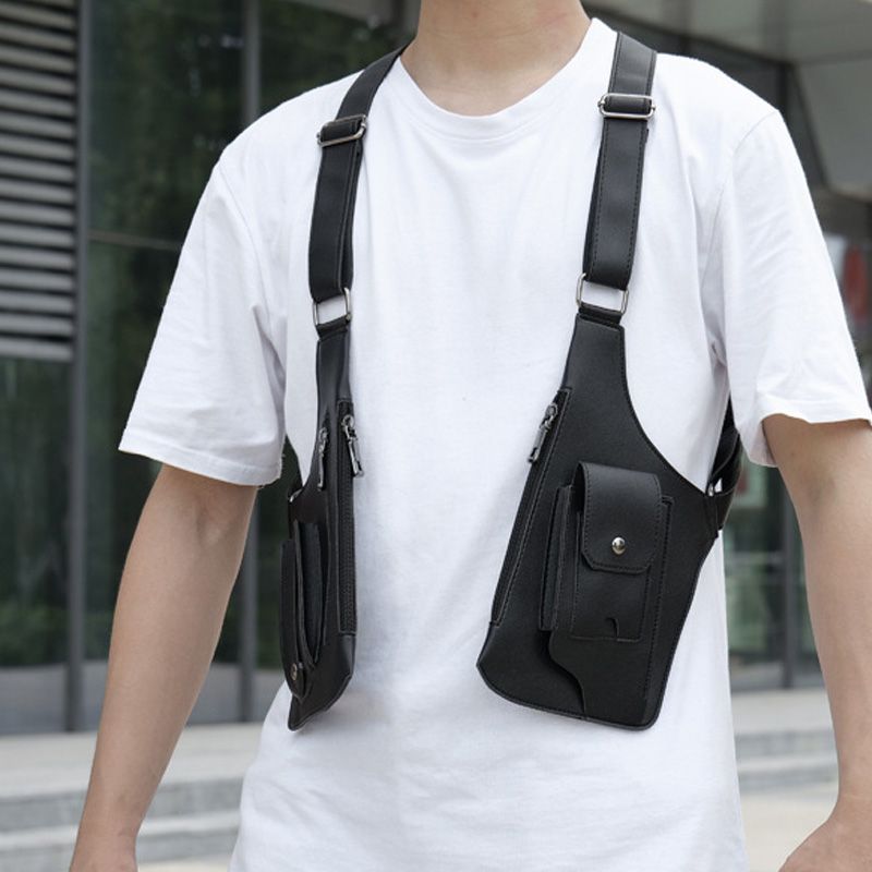Icone™ SafetyBag: Sikret Kryds Skulder Sikkerhed Taske Til Mænd Og Kvinder