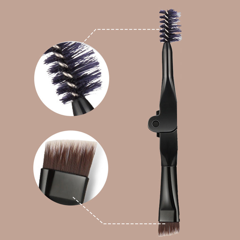 EyeStamp 1+1 GRATIS - Dobbeltfarvet Eyeliner Og Øjenbrynscreme Stempel Sæt