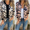 Icone™ ZebraJacket: Elegant Stilfuld Zebramønster Jakke