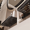 GlideHold® BathroomRack™: Moderne Sugning Badeværelsesstativ Med U-Rilledesign