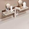 GlideHold® BathroomRack™: Moderne Sugning Badeværelsesstativ Med U-Rilledesign