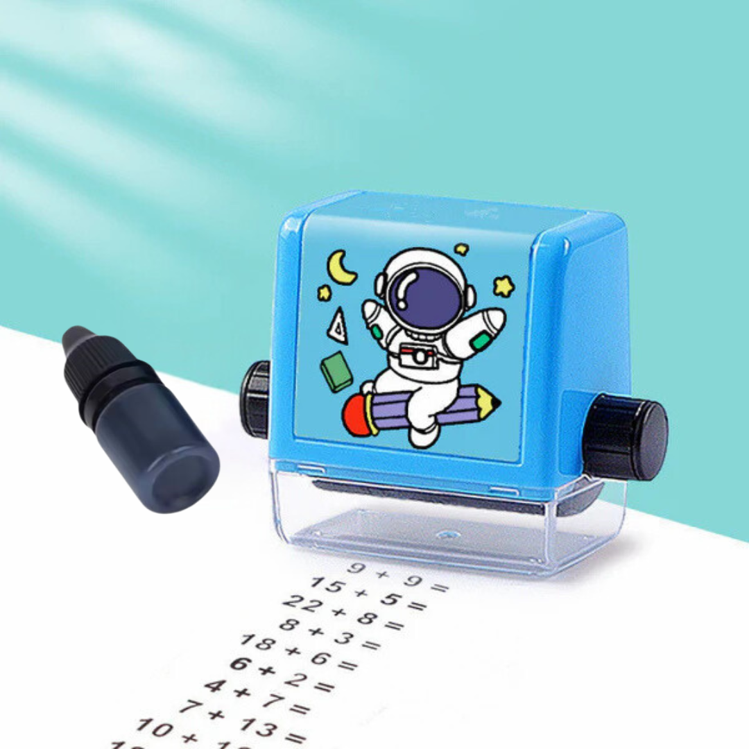 Kletshuts™ MathStamp: Digital Roller Matematik Undervisning Stempel