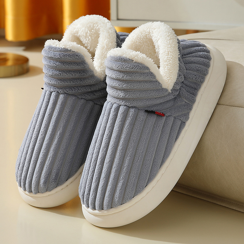 Happy™ CozySlippers: Unisex Vinter Fodtøj Komfortabelt Varmt Tøfler