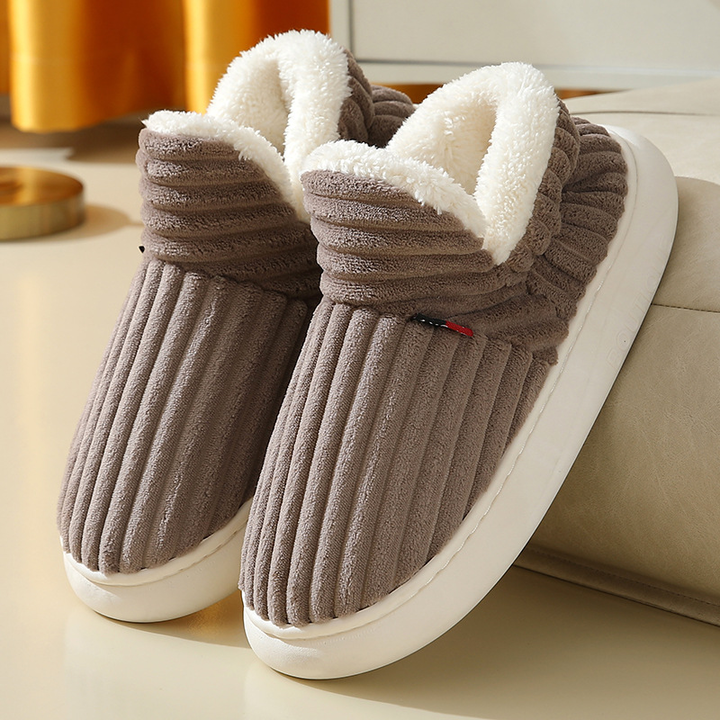 Happy™ CozySlippers: Unisex Vinter Fodtøj Komfortabelt Varmt Tøfler