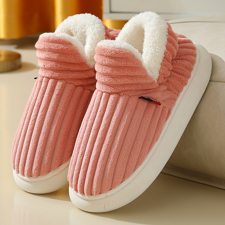 Happy™ CozySlippers: Unisex Vinter Fodtøj Komfortabelt Varmt Tøfler