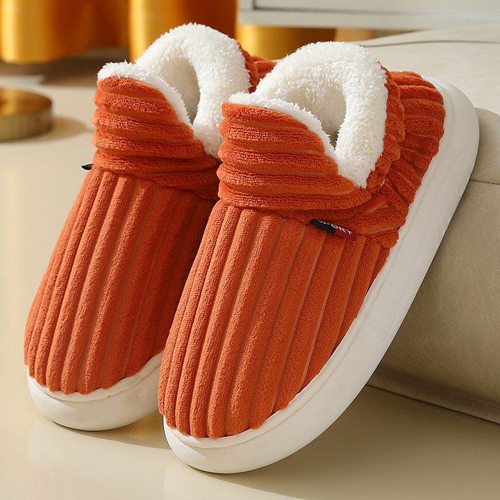 Happy™ CozySlippers: Unisex Vinter Fodtøj Komfortabelt Varmt Tøfler