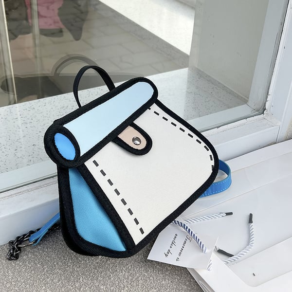 Icone™ CartoonBag - Vandtæt 2D-Tegneserietaske