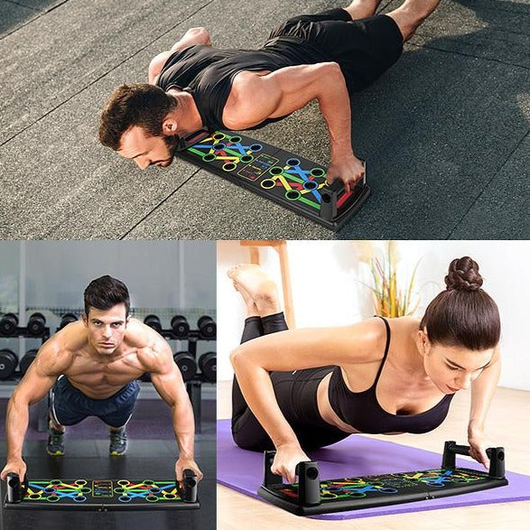 Portable® PushUp - 14 i 1 Push-Up-Bræt